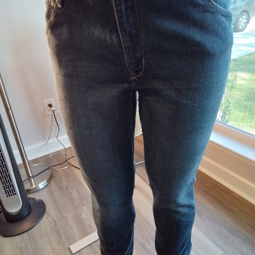 Old Navy Plus Size 18 High Rise Cute Zippered Back Calf w/seam Up Leg